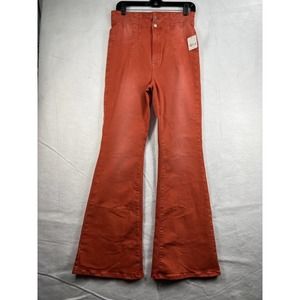 Free People Jayde Flare Jeans Size 30 High Rise Denim